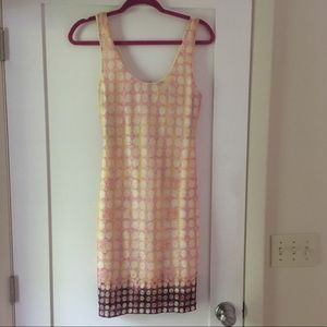 Vintage inspired colorful summer dress